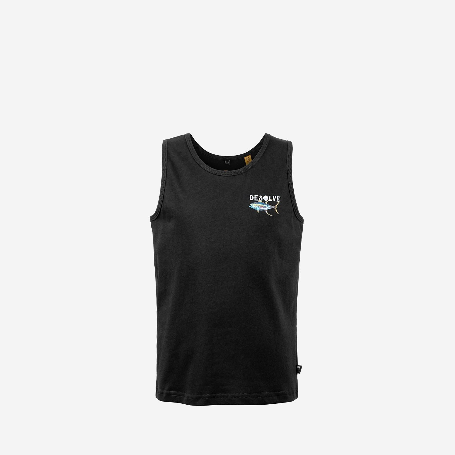 Desolve Born To Battle Kids Singlet Yellowfin