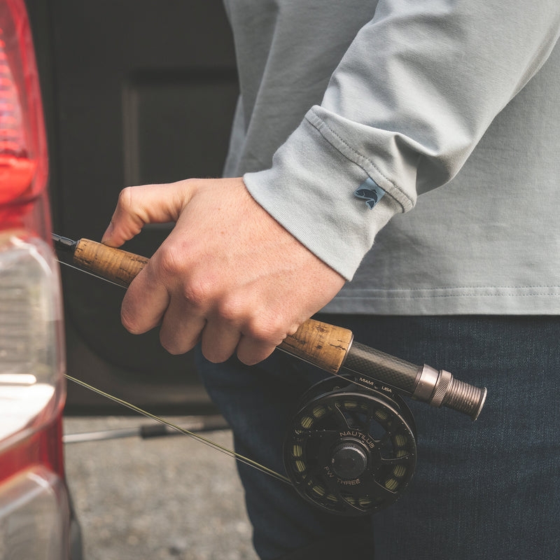 Desolve Bow Mens Long Sleeve Shirt