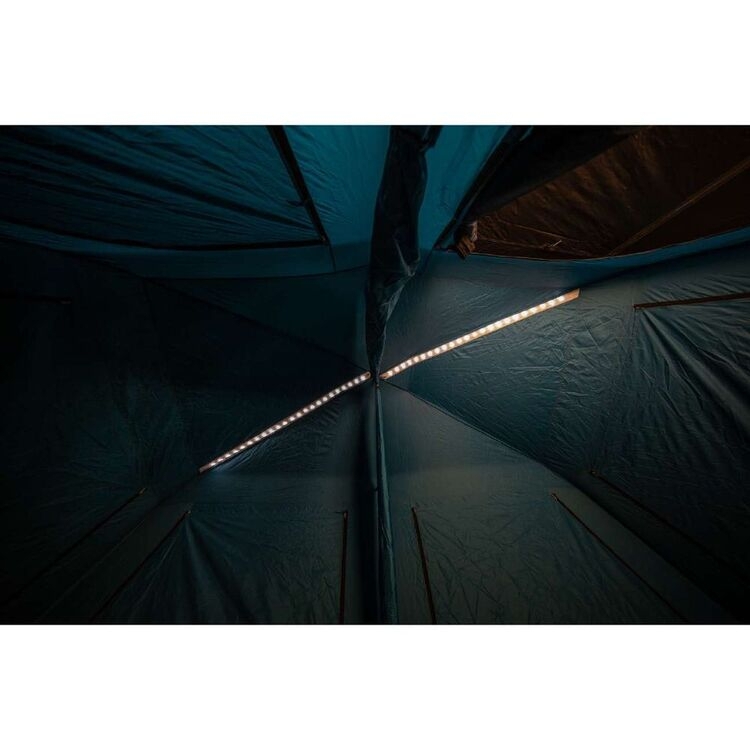 Coleman Instant Up Silver Lighted Side Entry 8 Person Tent with Darkroom