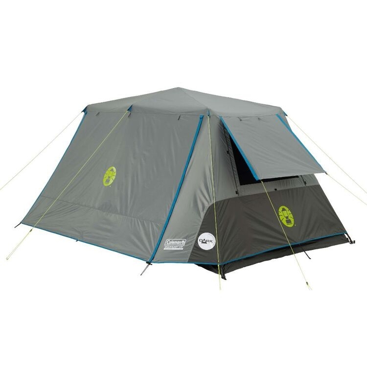 Coleman Instant Up Silver Lighted Side Entry 8 Person Tent with Darkroom