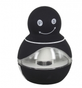 2-in1 Salt and Pepper Grinder Black