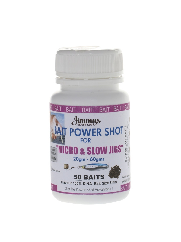 Jimmys Bait Power Shot Scent Nuggets - Slow and Micro Jigs