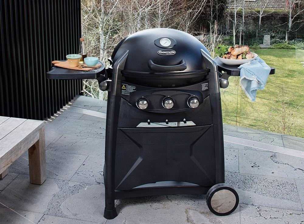 Gasmate Odyssey 3T 3-Burner BBQ with Trolley