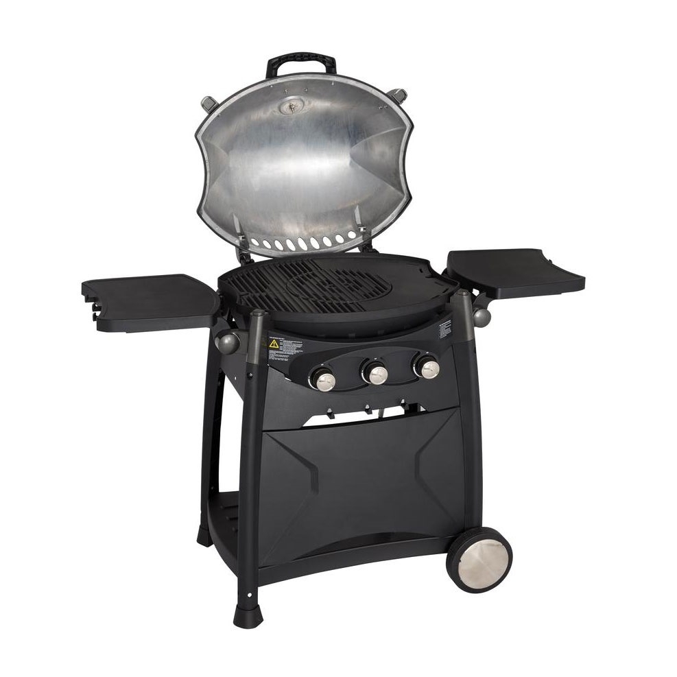 Gasmate Odyssey 3T 3-Burner BBQ with Trolley