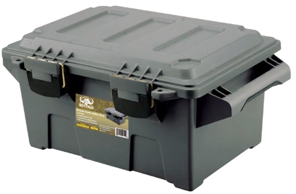 Buffalo River Ammo Crate Lockable Utility Box Dark Earth