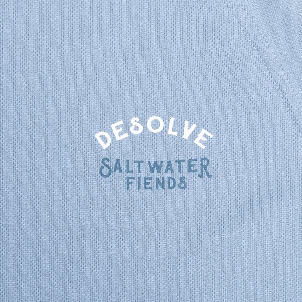 Desolve Breaker Quick-Dry Mens Hoodie Blue Small