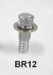 Chromed Tank Breather for Hose