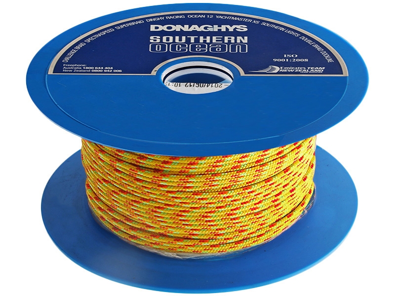 Donaghys Superlite Dinghy Line 2mm x 1m Yellow