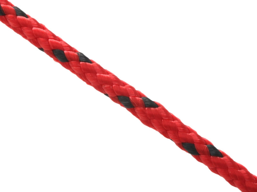 Donaghys Superspeed Yacht Braid Rope 4mm Red/Black Fleck - Per Metre Donaghys Superspeed Yacht Braid Rope 4mm Red/Black Fleck - Per Metre