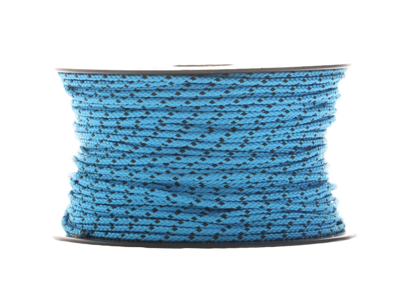 Donaghys Superspeed Yacht Braid Rope 8mm Blue/Black Fleck - Per Metre