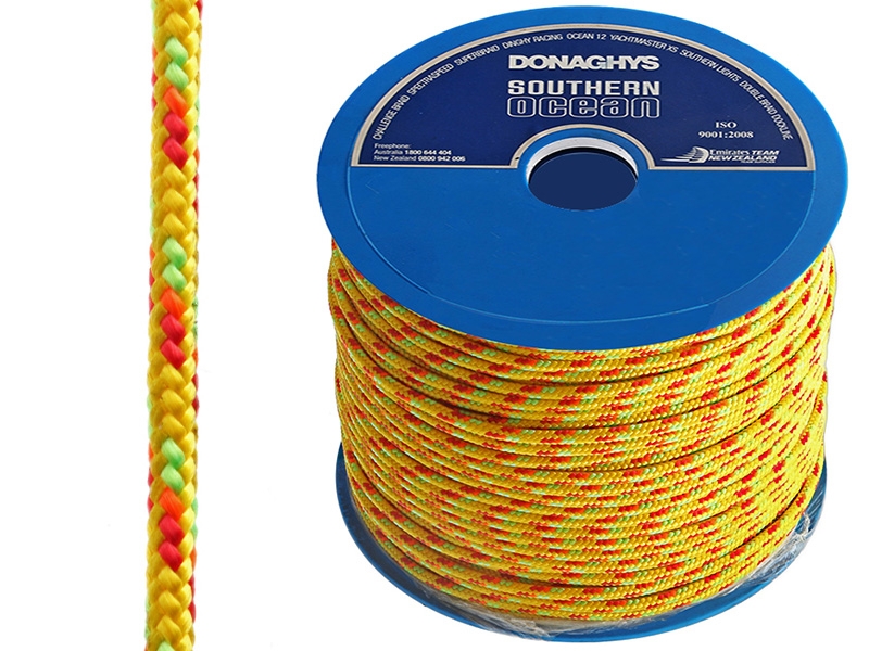 Donaghys Superlite Dinghy Line 4mm x 1m Yellow
