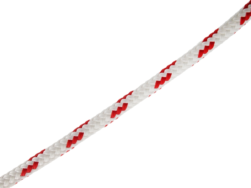 Donaghys Yachtmaster XS Cruising Braid Rope 6mm x 1m Red Fleck