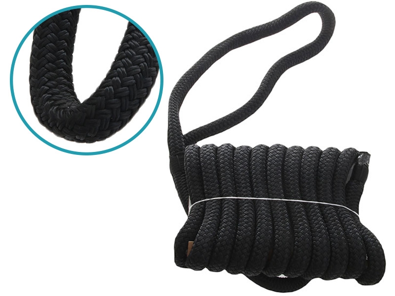 Donaghys Dockline Mooring Line 16mm x 4.6m Black