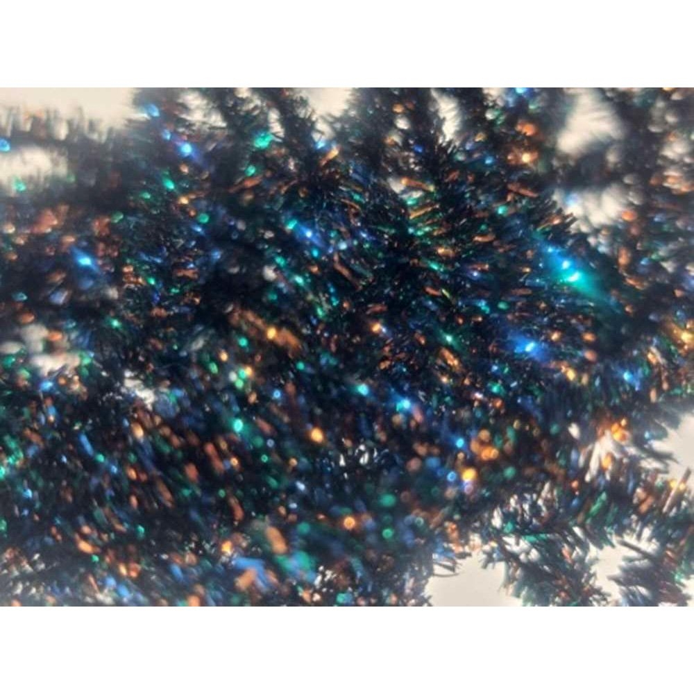 Semperfli Synthetic Peacock Herl Chenille 2mm Black