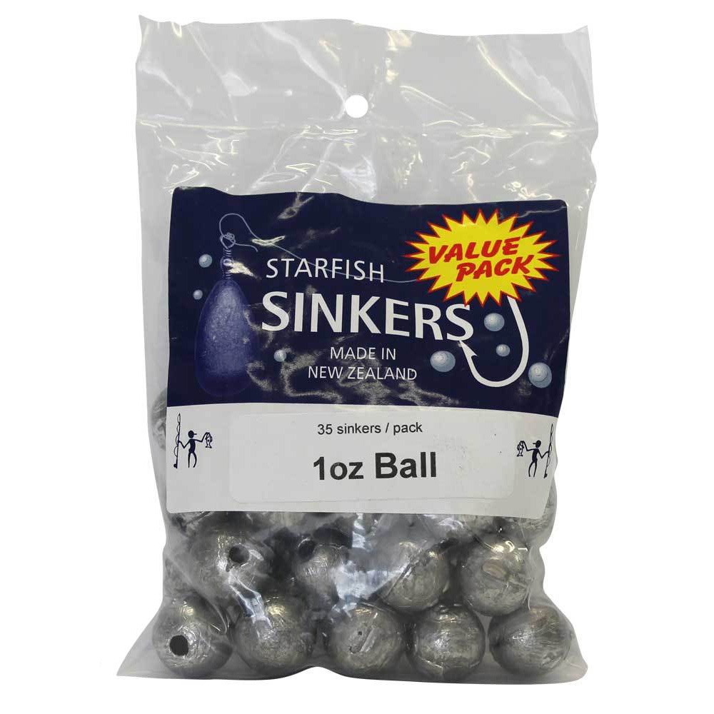 Starfish Ball Sinkers Value Pack 1oz Qty 35