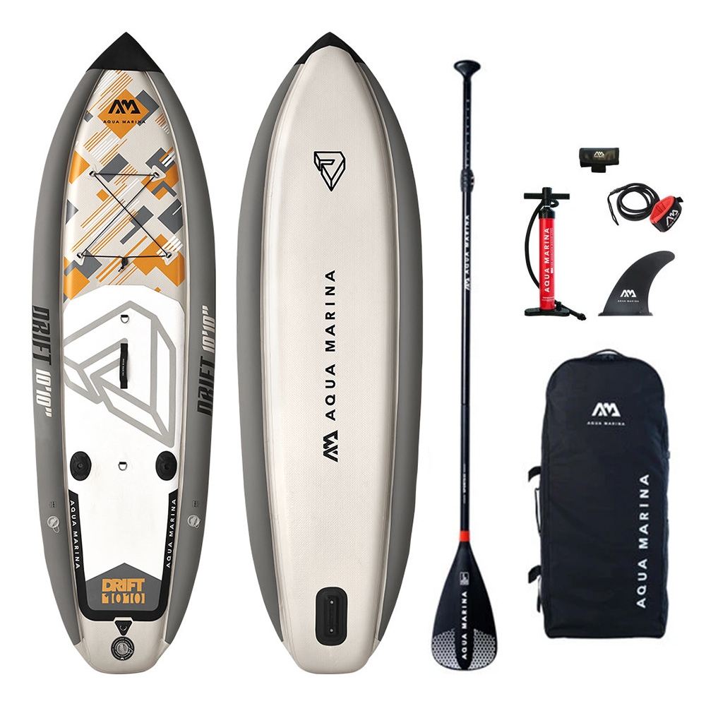Aqua Marina Drift Fishing Inflatable Stand Up Paddle Board Package 10ft 10in