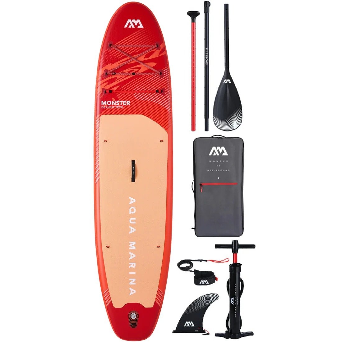 Aqua Marina 2026 Monster All-Round Inflatable Stand Up Paddle Board 12ft