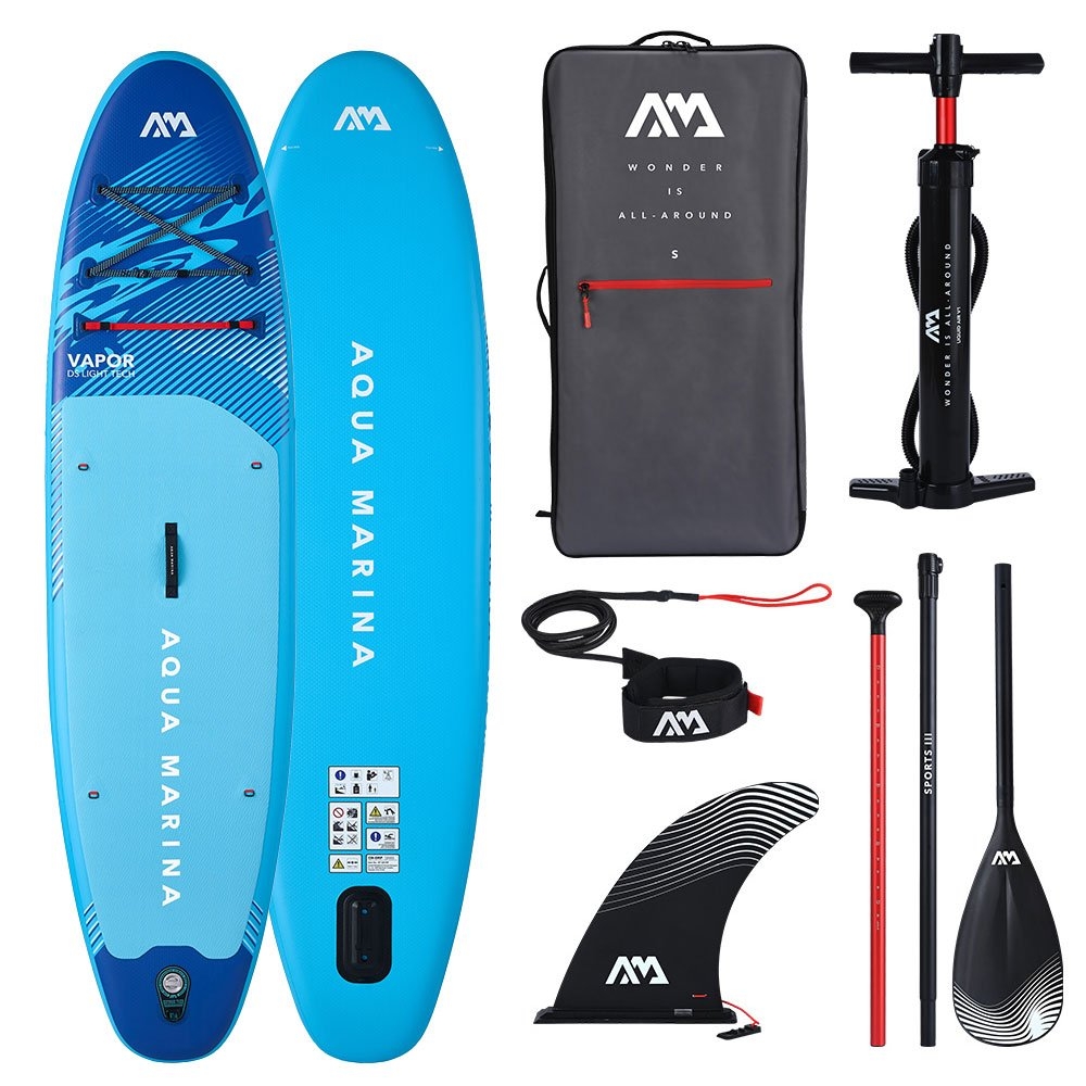 Aqua Marina 2026 Vapor All-Around Inflatable Stand Up Paddle Board 10ft 4in