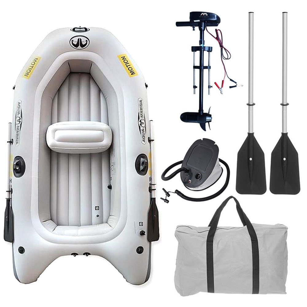Aqua Marina Motion 2-Person PVC Inflatable Boat with Electric Motor