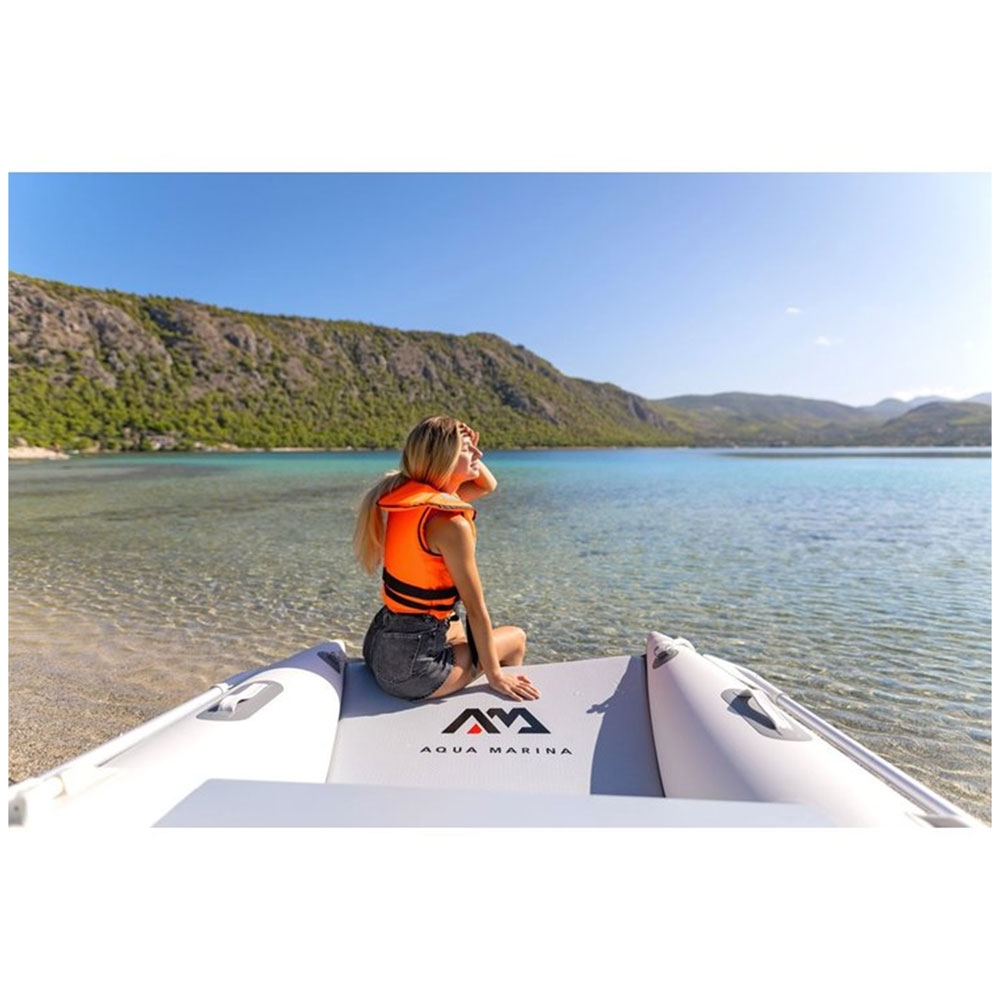 Aqua Marina Aircat 4-Person Inflatable Catamaran with Rigid Floor 9ft 4in