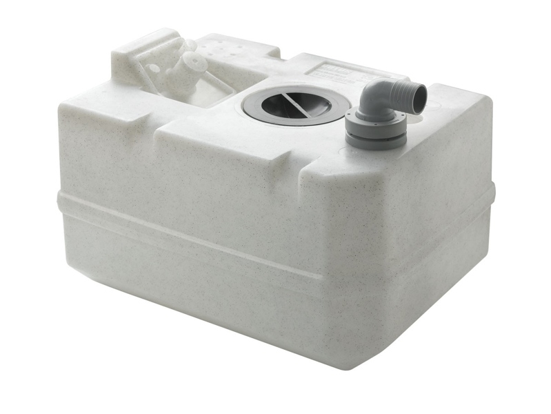 VETUS Rigid Waste Water Tank 60L with Connections