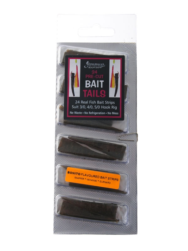 Jimmys Pre-Cut Bait Tails Bonito