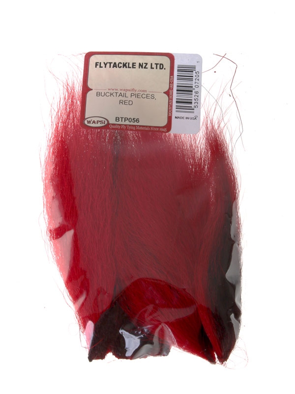 Wapsi Bucktail Pieces Red