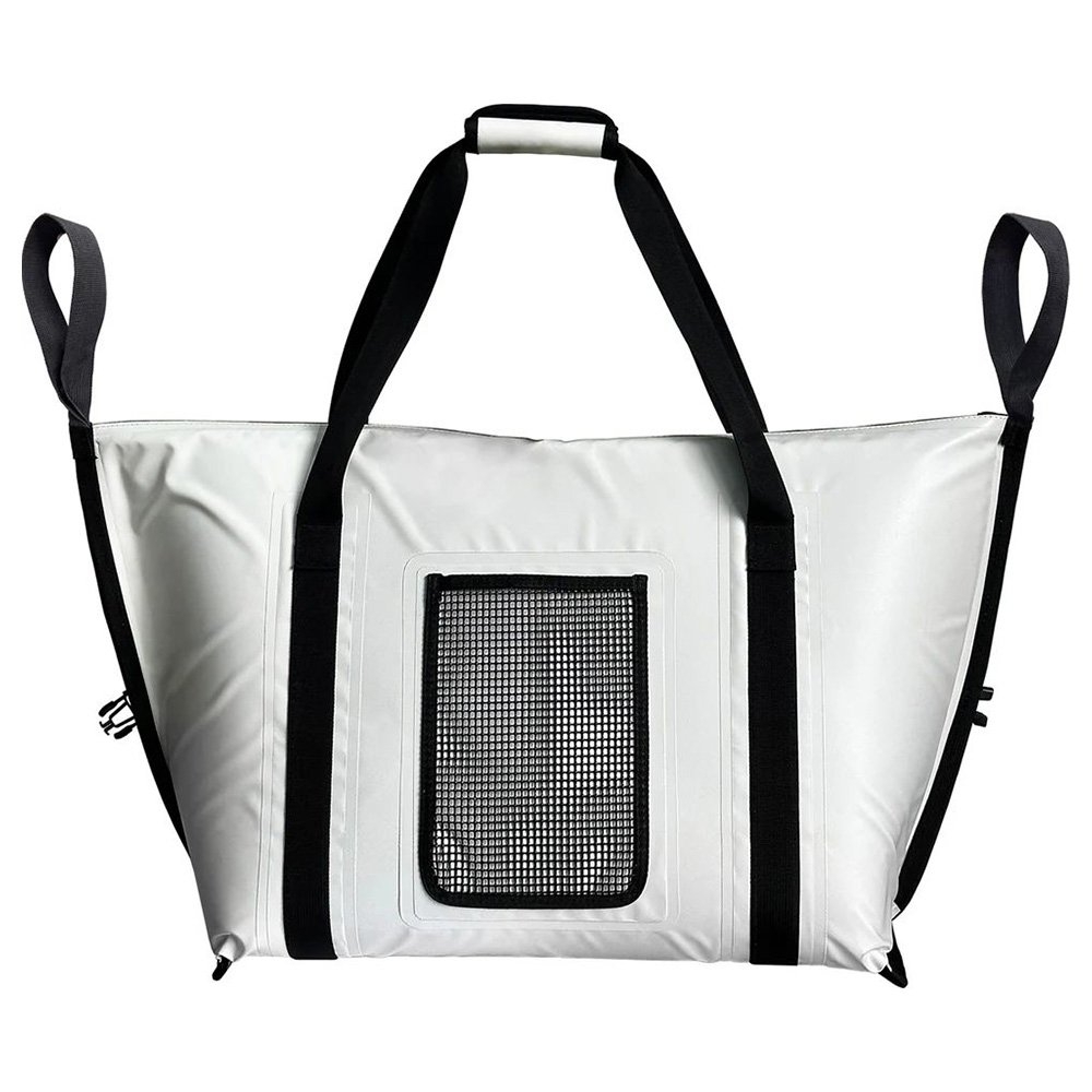 Buffalo Gear Insulated Fish Cooler Bag Flat Bottom 42L White