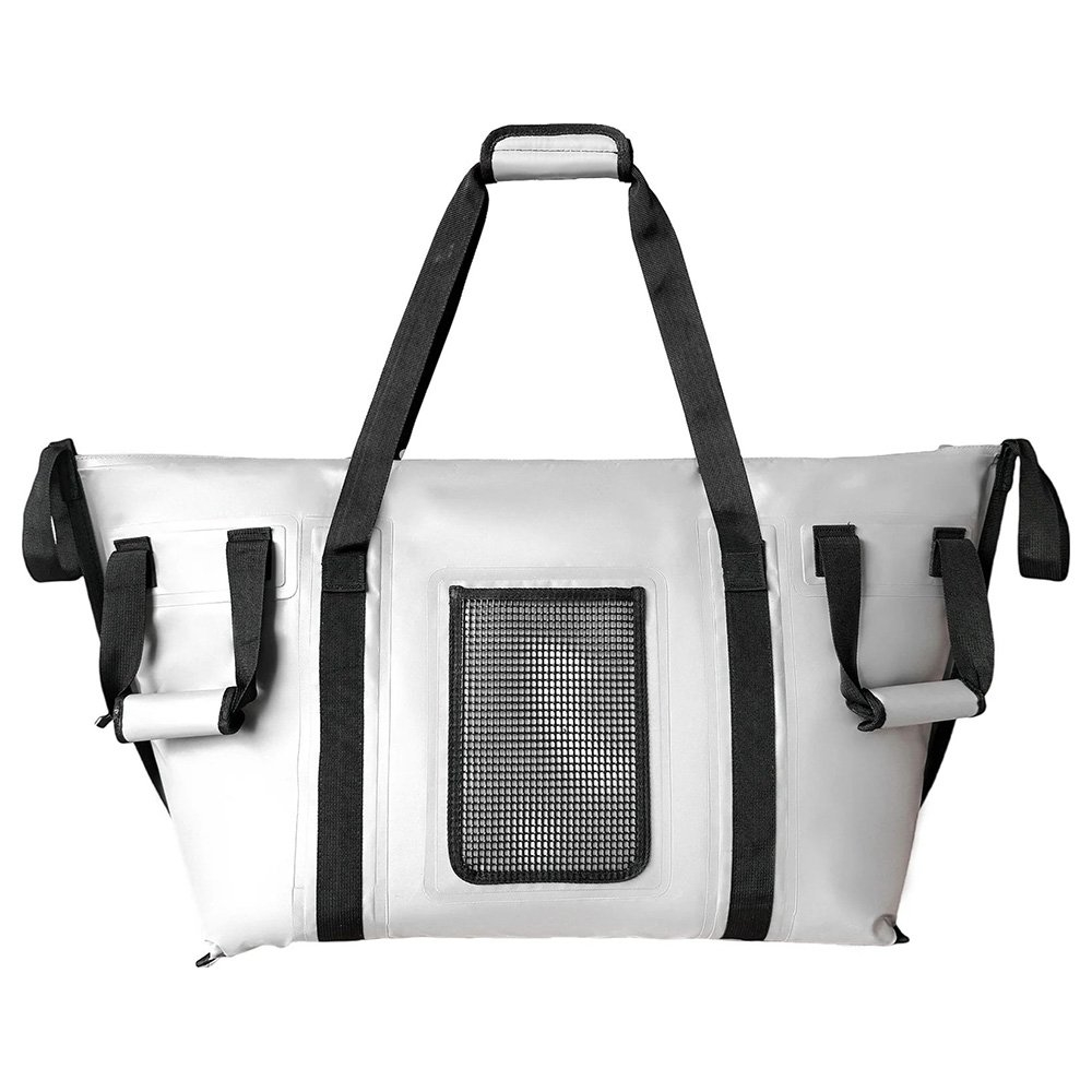 Buffalo Gear Insulated Fish Cooler Bag Flat Bottom 55L White