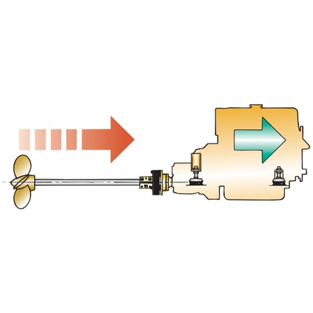 VETUS Bullflex 2 Flexible Coupling Shaft 25mm