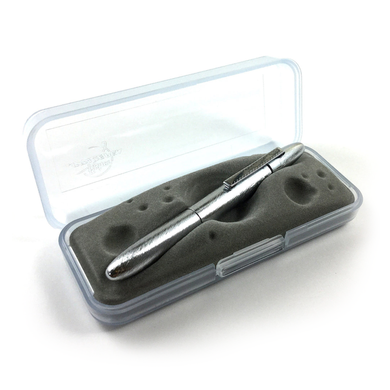 Fisher Bullet Space Pen with Clip Brushed Chrome