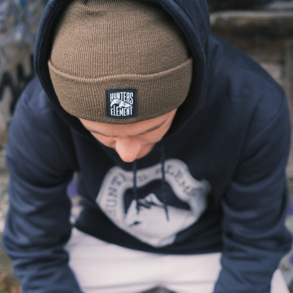 Hunters Element Bull Tahr Beanie Khaki