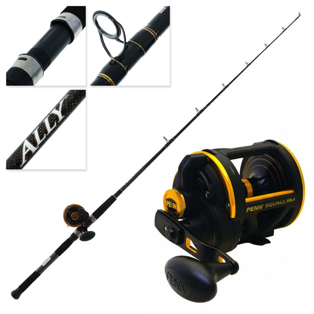 PENN Squall 50 LD Ally Heavy-Duty Boat Combo 5ft 6in 15-24kg 1pc