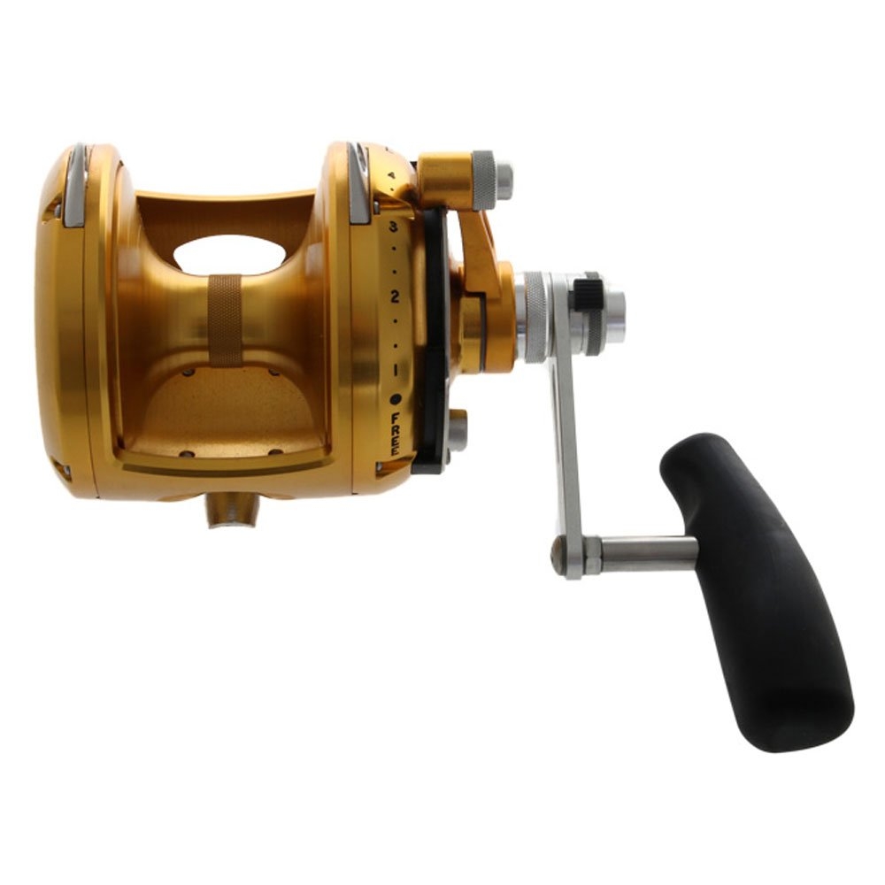 PENN International 50 VISX Ocean Assassin 2-Speed Deep Bent Butt Game Combo 5ft 4in 37kg 2pc