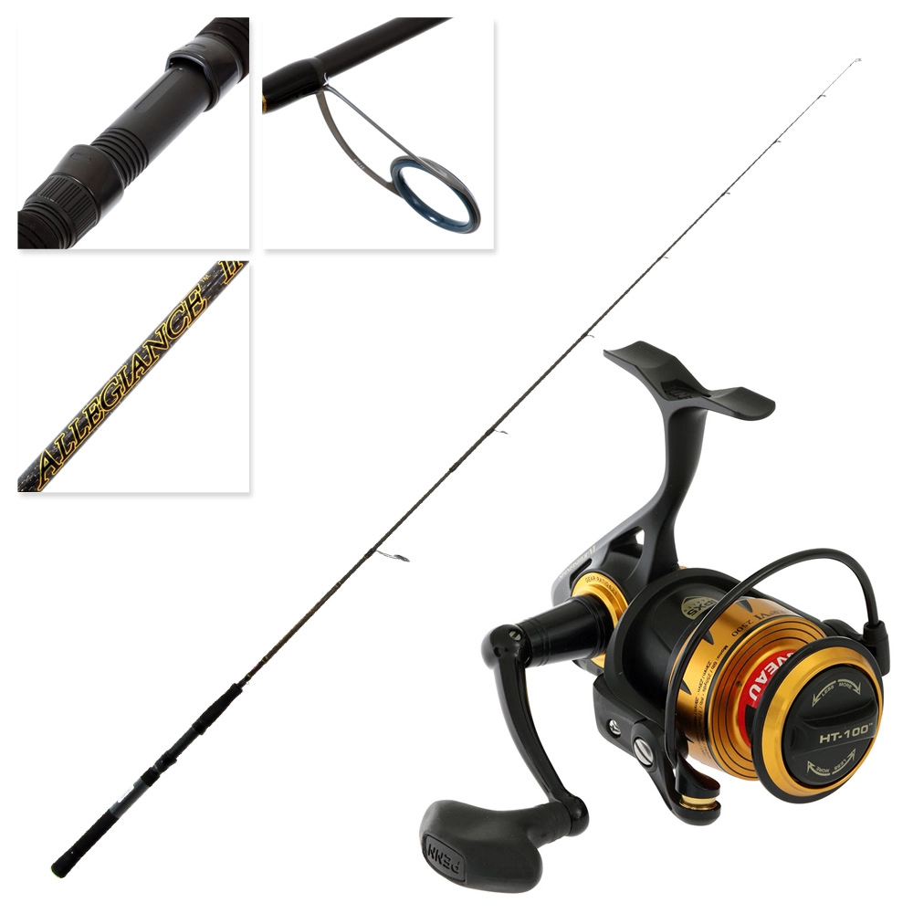 PENN Spinfisher VI 2500 and Allegiance II Softbait Spin Combo 7ft 4-7kg 2pc PENN Spinfisher VI 2500 and Allegiance II Softbait Spin Combo 7ft 4-7kg 2pc