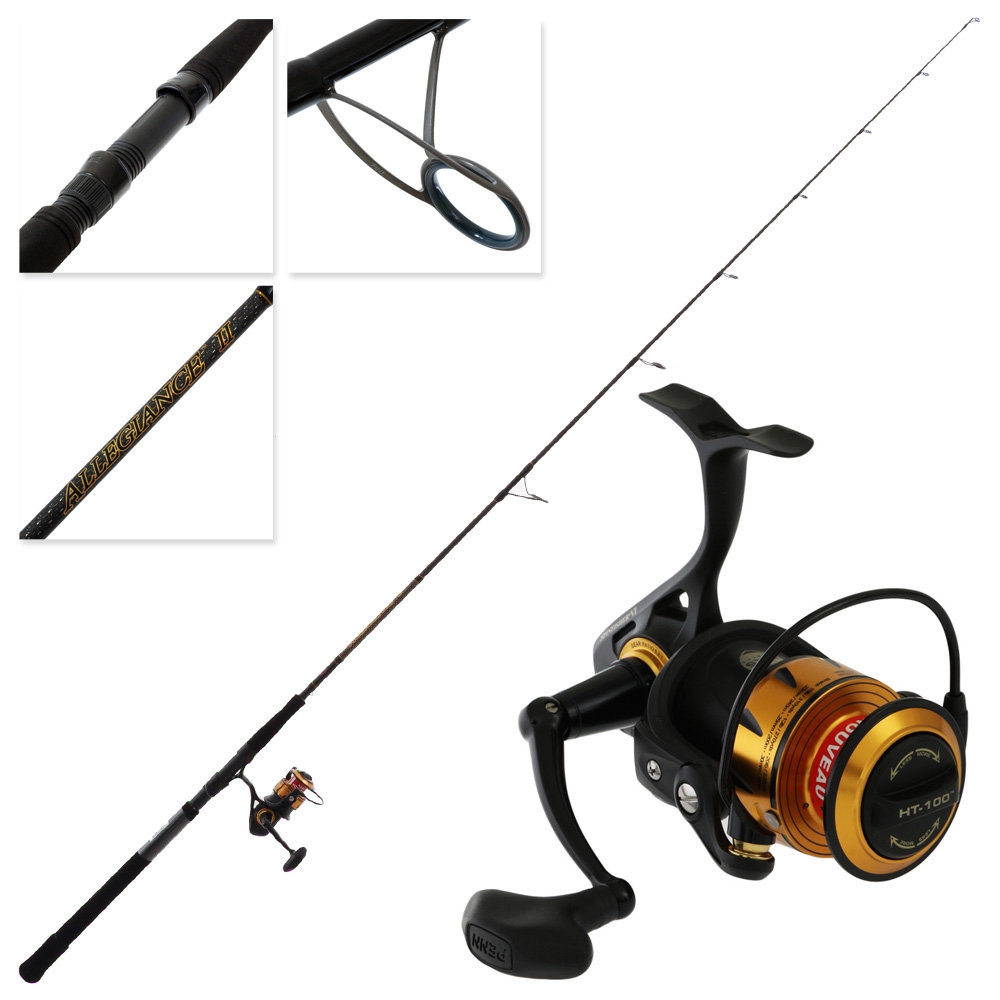 PENN Spinfisher VI 3500 and Allegiance II Heavy Softbait Combo 7ft 1in 6-10kg 1pc