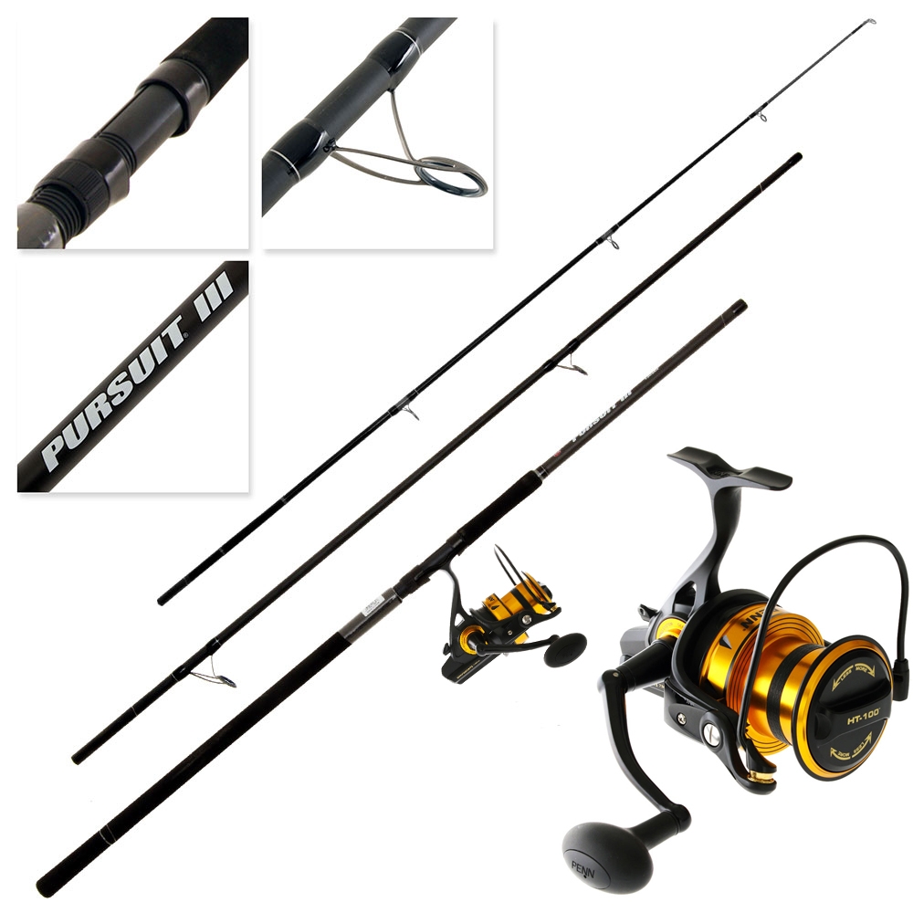 PENN Spinfisher VI 7500 Pursuit 1303XH Surfcasting Combo 13ft 12-20kg 3pc