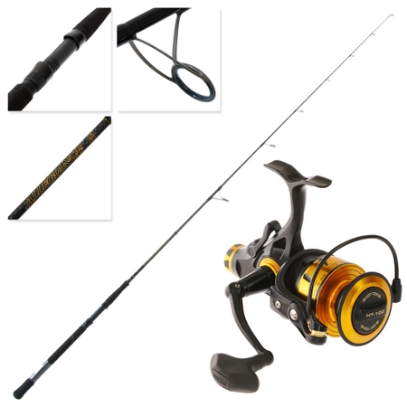 PENN Spinfisher VI 4500 Live Liner and Allegiance II Heavy Softbait Combo 7ft 1in 6-10kg 1pc