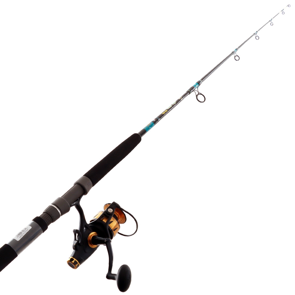 PENN Spinfisher VI 6500 Live Liner Ugly Stik Black Tiger HD Strayline Boat Combo 6ft 6in 8-14kg 2pc