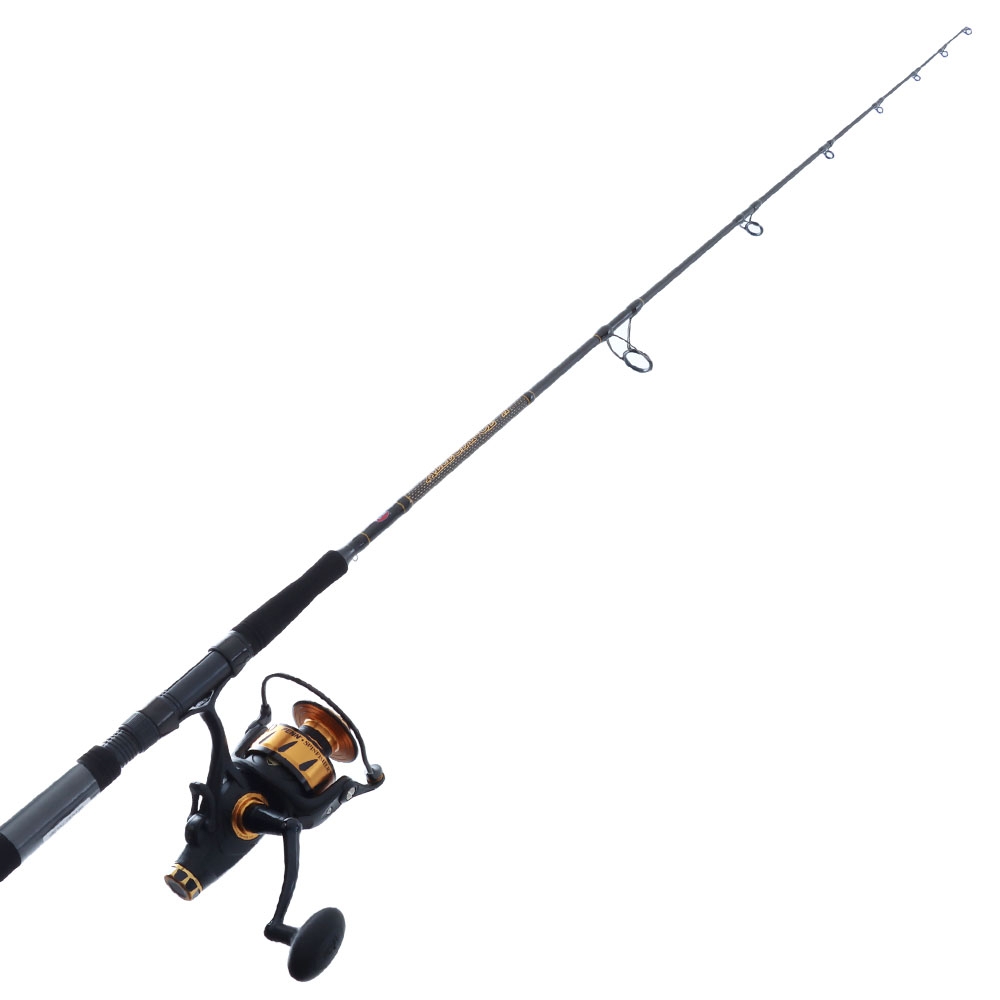 PENN Spinfisher VI 6500 Live Liner Allegiance II Strayline Spin Combo 6ft 2in 10-15kg 1pc