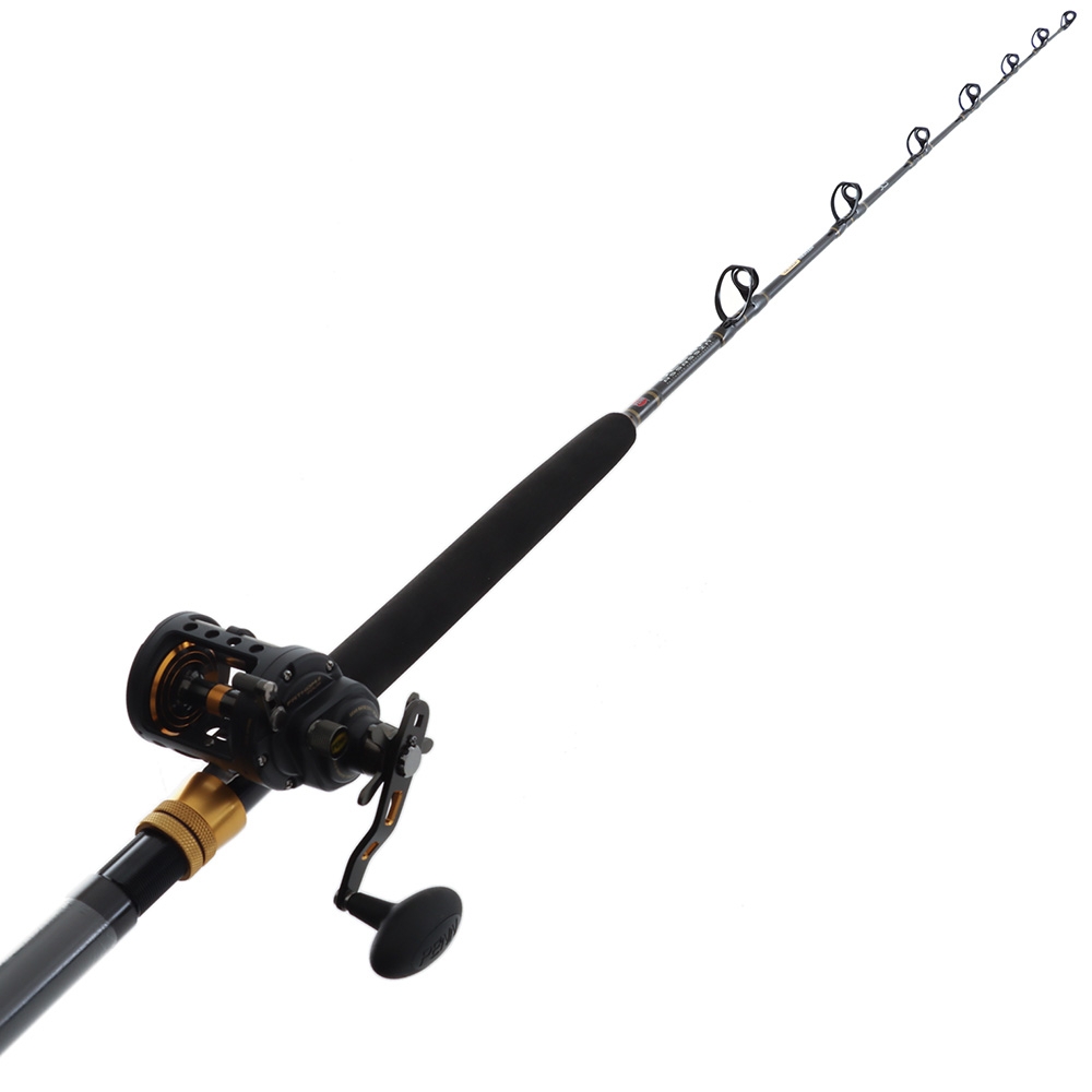 PENN Fathom II 20 Level Wind Ocean Assassin Runner Heavy-Duty Boat Combo 6ft 10kg 1pc