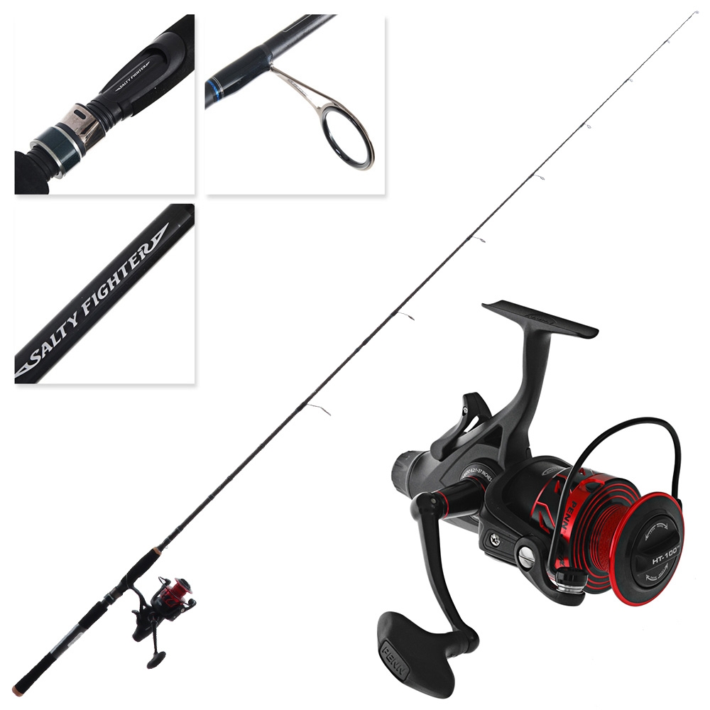 PENN Fierce III 4000LL Abu Garcia Salty Fighter Origin Softbait Combo 7ft 5-8kg 2pc