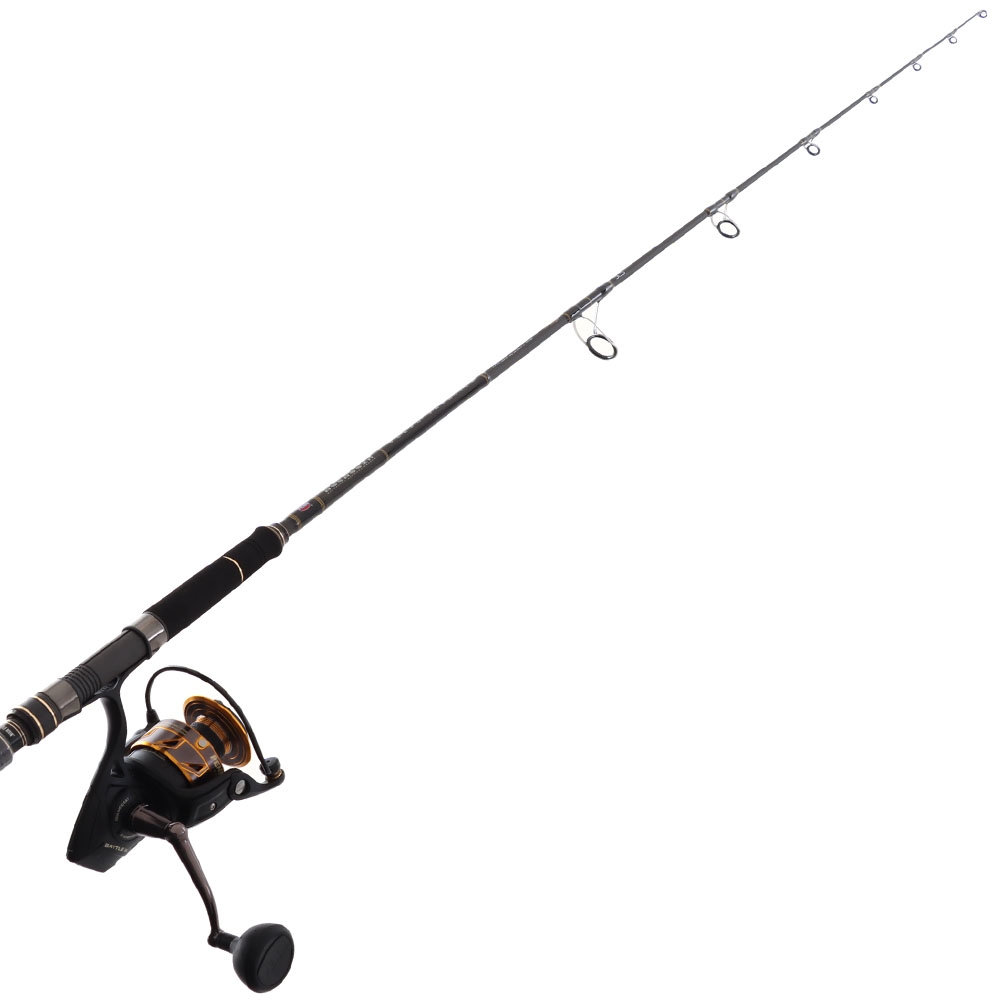 PENN Battle III 5000 Ocean Assassin 742MH Softbait Combo 7ft 4in PE2-4 2pc