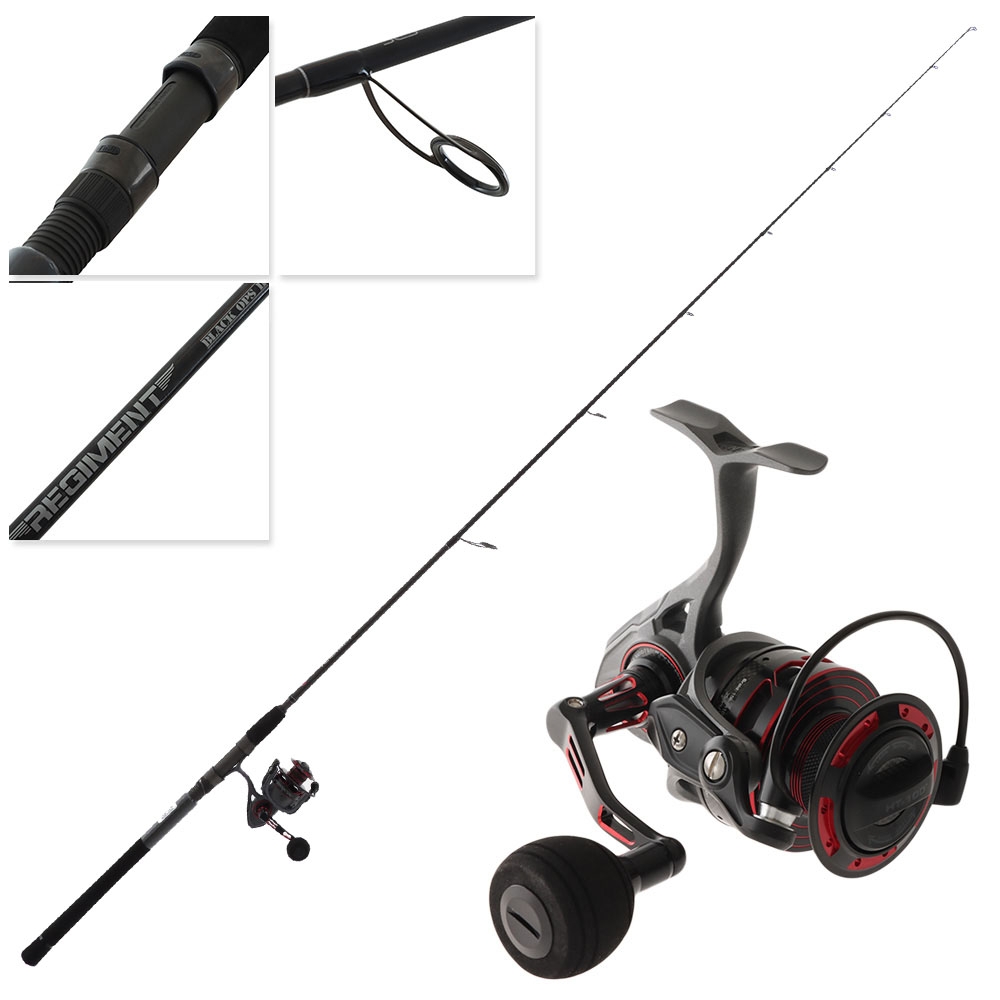 PENN Clash II 4000HS Regiment Black Ops Spin Combo 7ft 2in 6-10kg 2pc