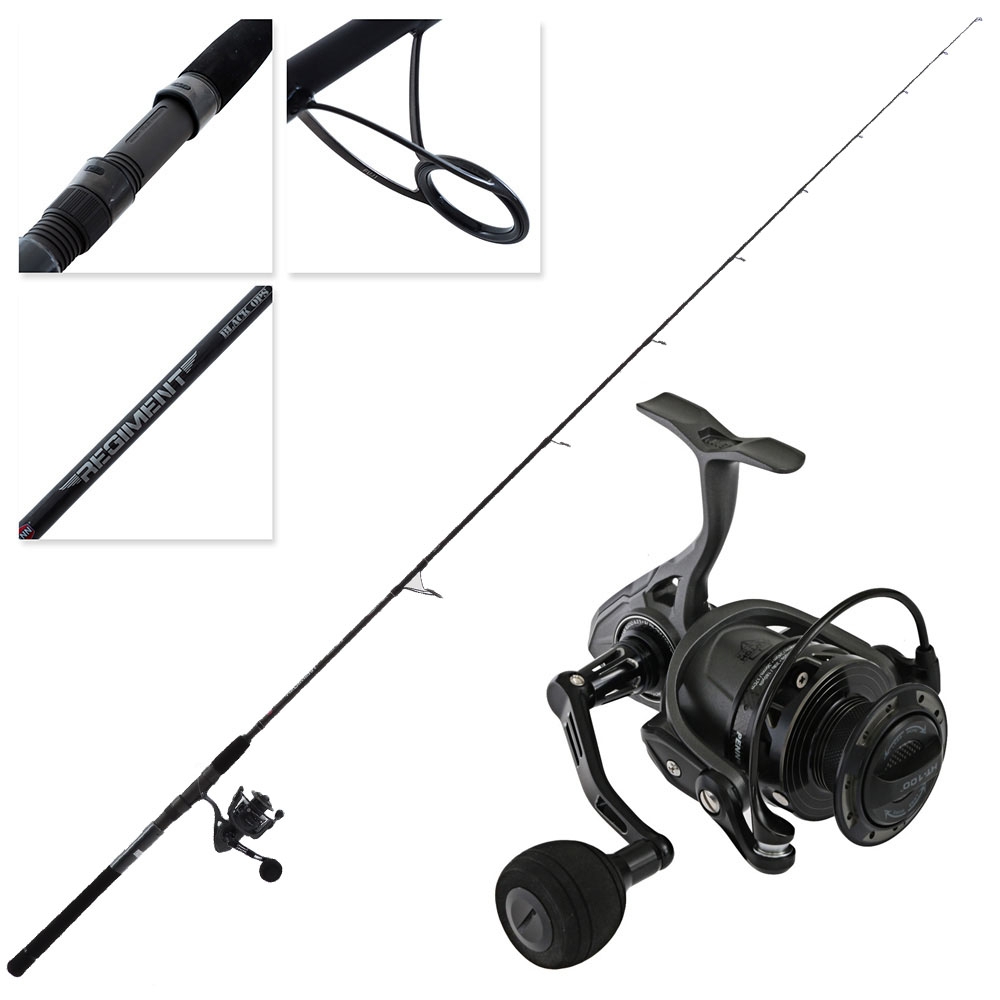 PENN Clash II 4000 Regiment Black Ops II Spin Combo 7ft 6in 6-10kg 2pc