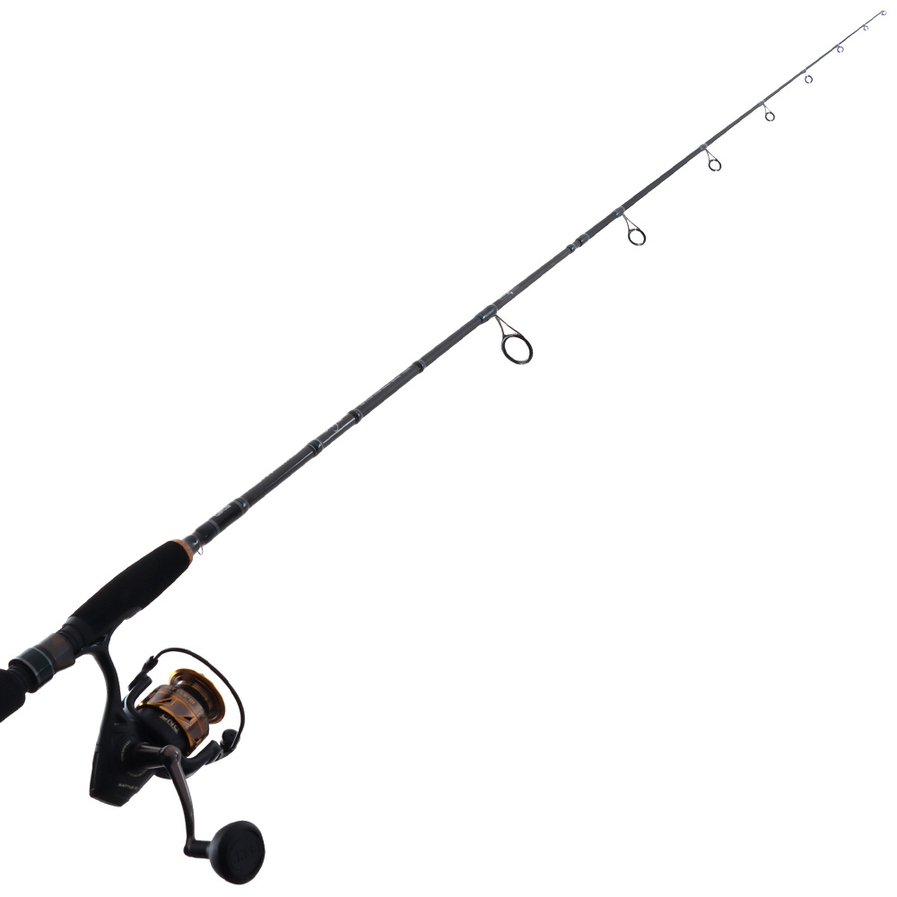 PENN Battle III 2500 Abu Garcia Salty Fighter Origin Softbait Combo 7ft 5-8kg 2pc