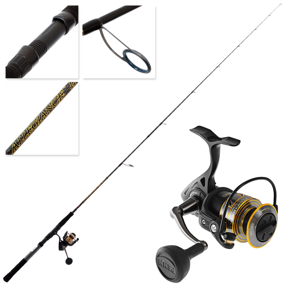 PENN Battle III 2500 Allegiance II Softbait Combo 7ft 4-7kg 2pc