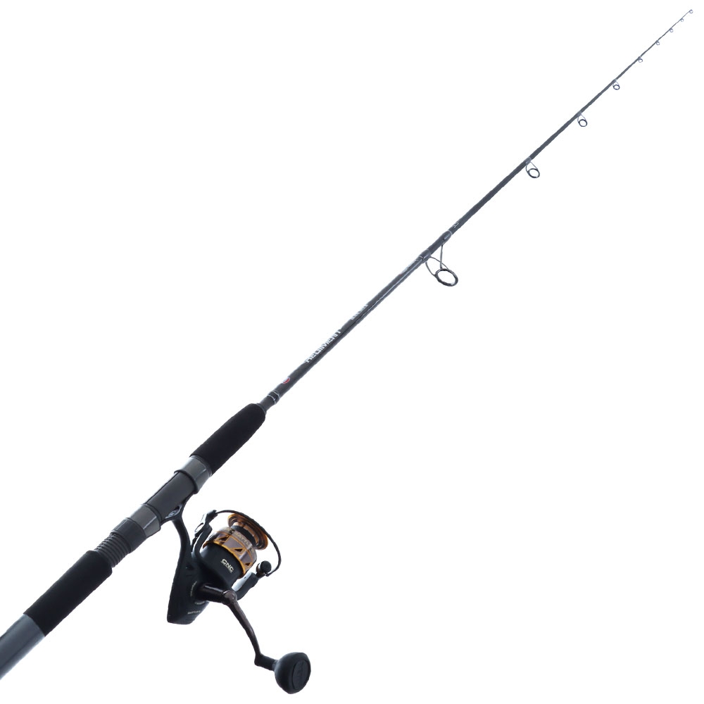 PENN Battle III 3000 Regiment Black Ops II Softbait Spin Combo 7ft 9in 5-9kg 2pc