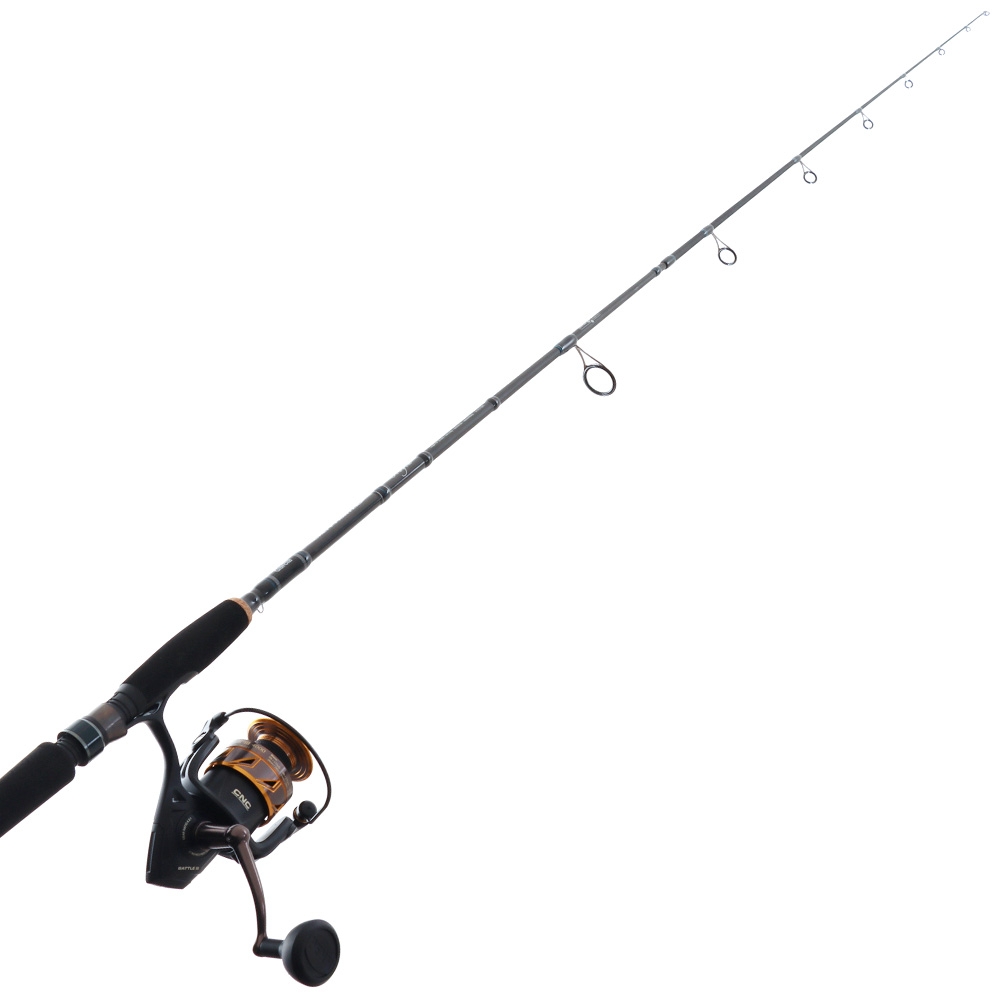 PENN Battle III 4000 Abu Garcia Salty Fighter Origin Softbait Combo 7ft 5-8kg 2pc