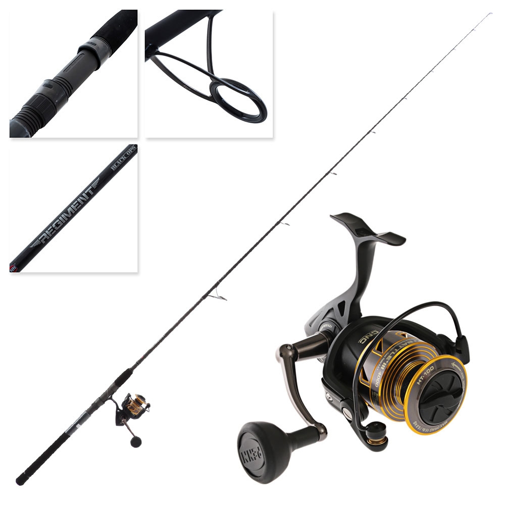 PENN Battle III 4000 Regiment Black Ops II Spinning Combo 7ft 6in 6-10kg 2pc